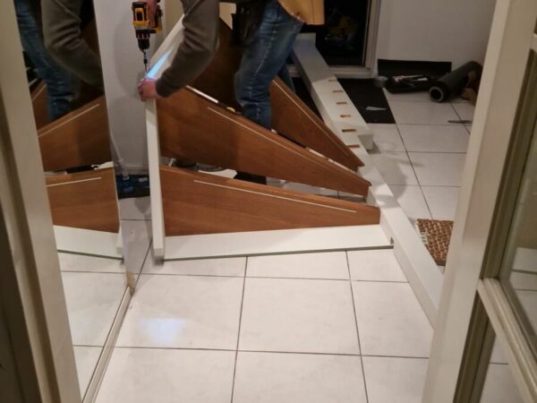 Zelf trap plaatsen
